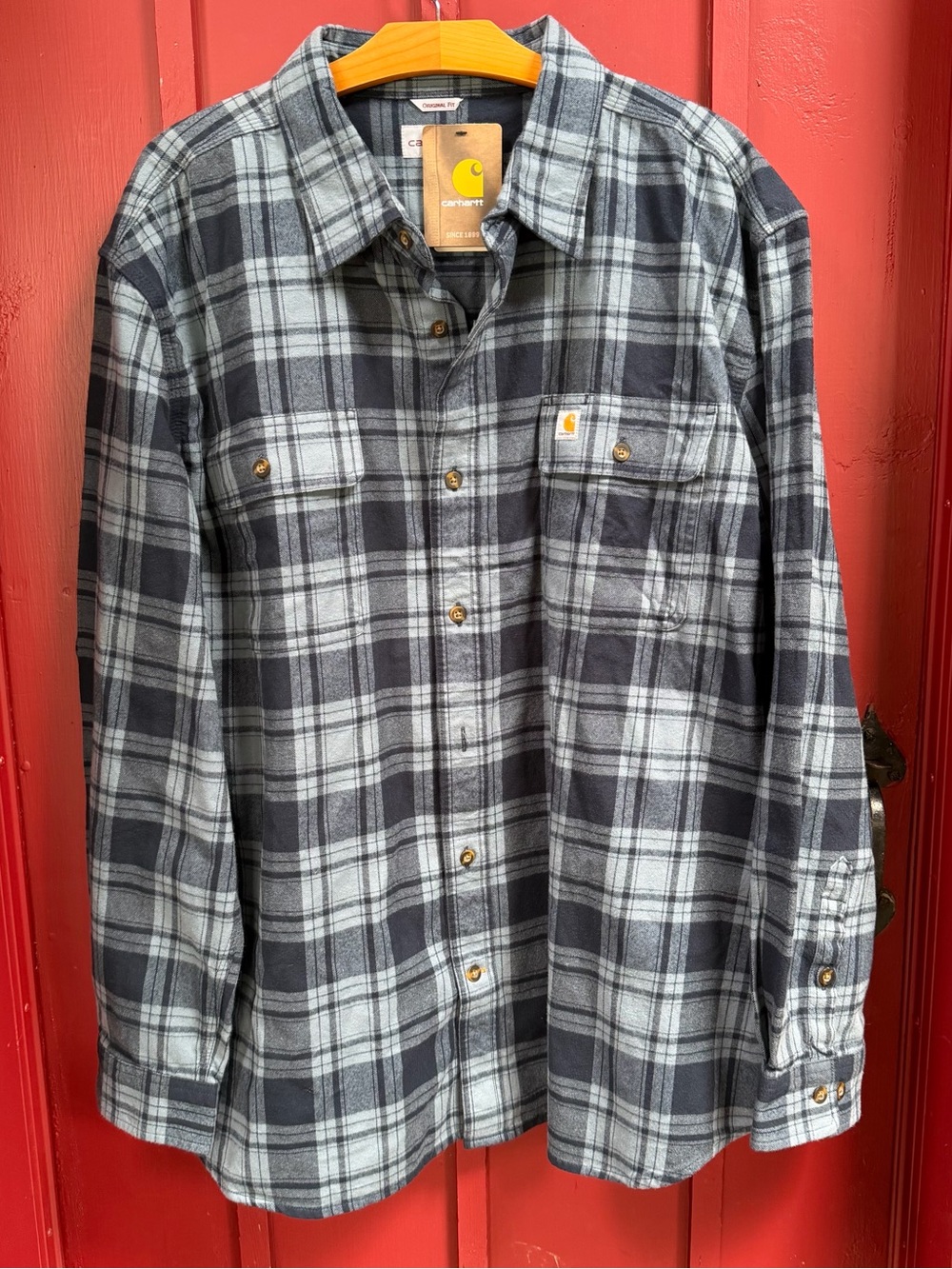 Carhartt NWT Plaid Flannel Jacket